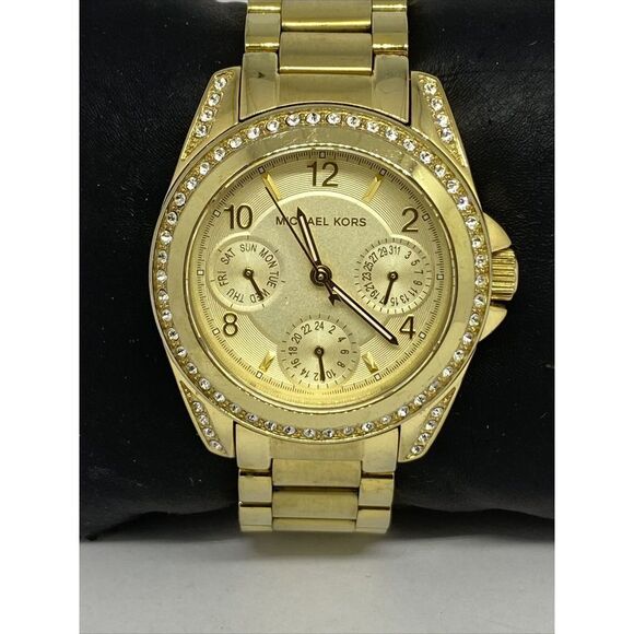 Michael Kors Blair MK5639 Woman's Stainless Steel Analog Dial Quartz Watch RQ13 - Picture 2 of 12